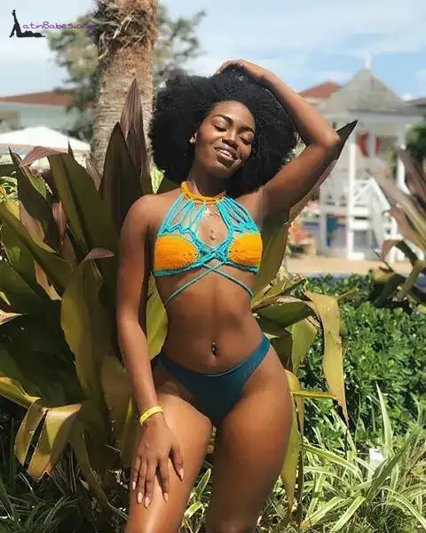 charming Jamaican girl portrait