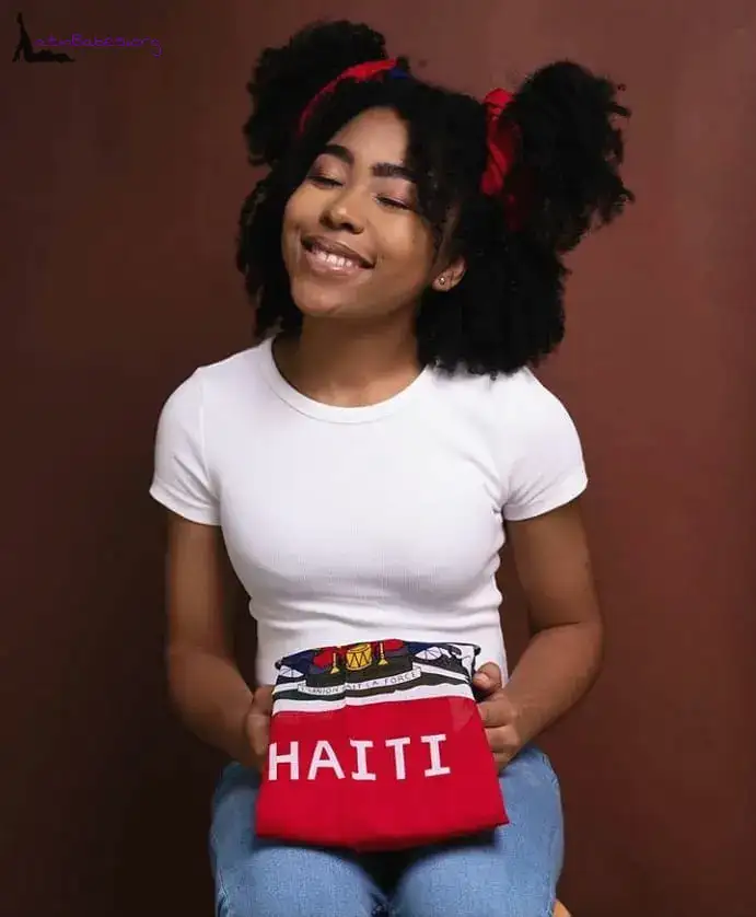 gorgeous Haitian babe photo